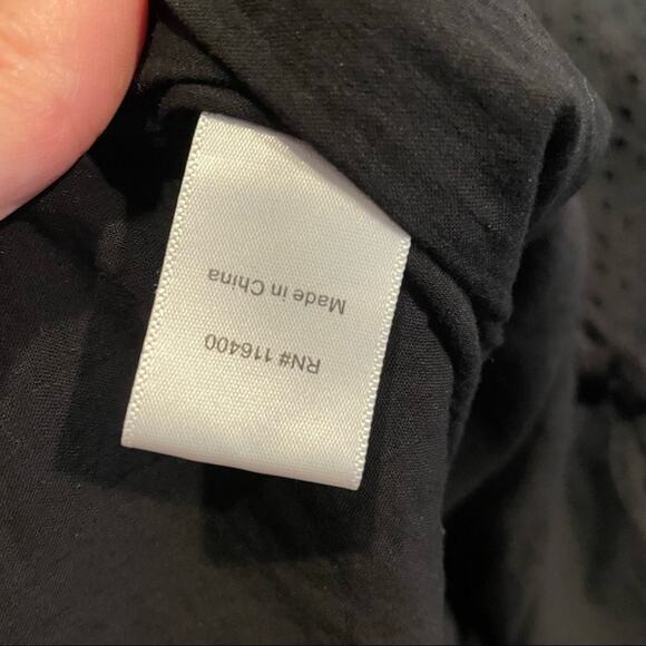 Lark & Ro Black Eyelet Fringe Trim Shift Dress Womens XS Pom Pom Whimsigoth - Picture 10 of 10